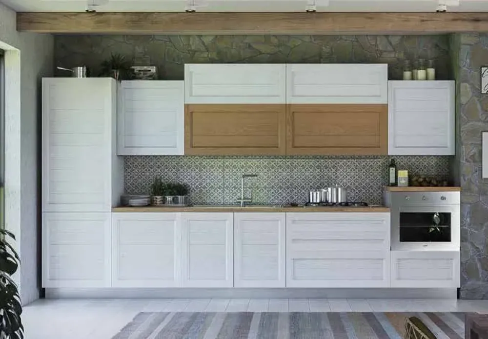 Discount Cucina altri colori moderna lineare Katty in Offerta Outlet Cucine Lineari|Cucine Moderne