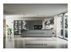 Cucina altri colori moderna con isola Emporio^Dibiesse Best