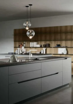 Cucina altri colori moderna con isola Emporio^Dibiesse Best