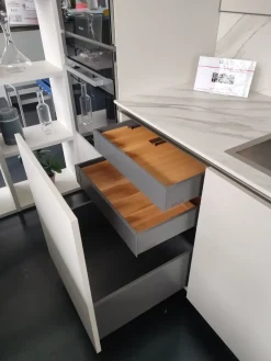 Veneta Cucine Cucina altri colori moderna con penisola Start time soft e riflex- Cucine Con Penisola|Cucine Moderne