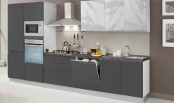 Artigianale Cucina altri colori moderna lineare Cucina new kelly 360 h 216 in offerta- Cucine Lineari|Cucine Moderne