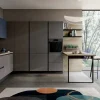 Cucina altri colori moderna ad angolo Tropea dm0683 in Offerta Outlet Cucine Ad Angolo|Cucine Moderne