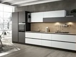Arredo3 Cucina An design grigio lineare scontata 38%- Cucine Lineari|Cucine Design