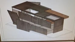 Best Cucina antracite design con isola Cucina Cucine Ad Isola|Cucine Design