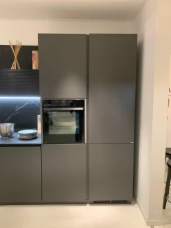 Outlet Cucina antracite moderna lineare Libra Cucine Lineari|Cucine Moderne