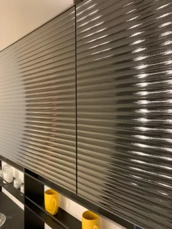 Outlet Cucina antracite moderna lineare Libra Cucine Lineari|Cucine Moderne