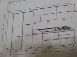 Discount CUCINA lineare Ginevra SCONTATA 50% Cucine Lineari|Cucine Moderne