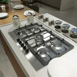 Clearance Cucina arancione design con isola Oyster pro laccata opaco     a soli 13700€ Cucine Ad Isola|Cucine Design