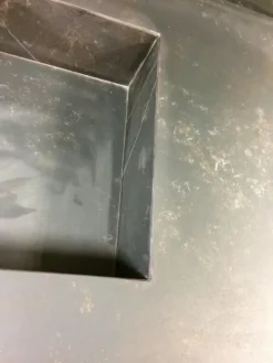 Sale Cucina country lineare grigio in laccato opaco Factory Cucine Lineari|Cucine Country