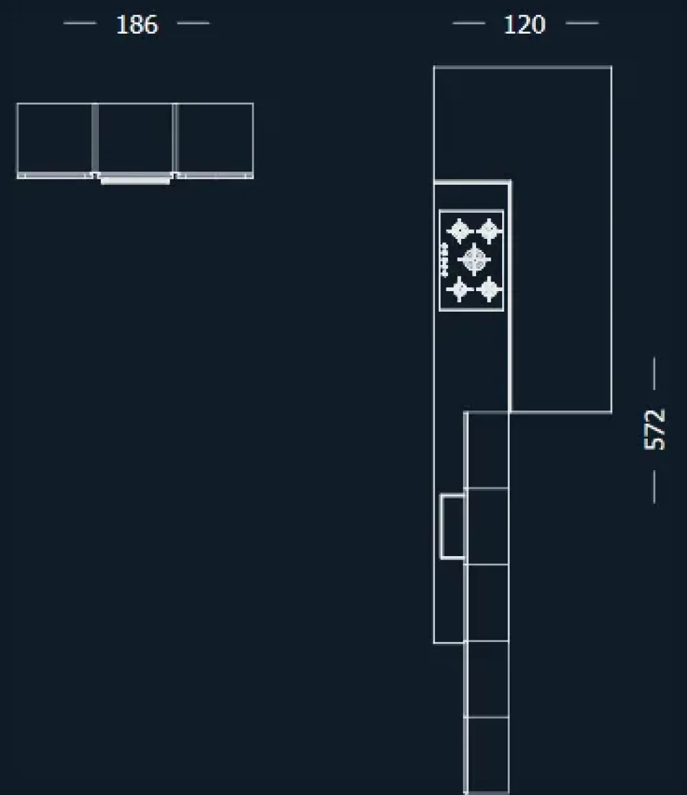 Cucina country lineare bianca in laccata Mhid_maiocchi^Arredo3 Hot