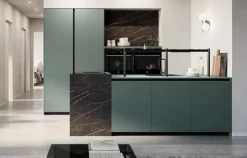 Outlet Cucina design con isola altri colori in laminato opaco Cloe Cucine Ad Isola|Cucine Design