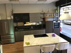 Arredo3 CUCINA lineare Cemento SCONTATA 40%- Cucine Lineari