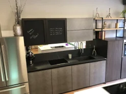 Arredo3 CUCINA lineare Cemento SCONTATA 40%- Cucine Lineari