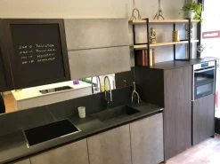 Arredo3 CUCINA lineare Cemento SCONTATA 40%- Cucine Lineari