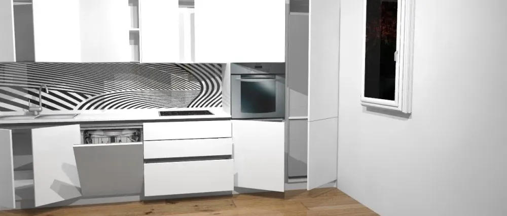 CUCINA lineare Gianna SCONTATA 39%^Arredo3 New