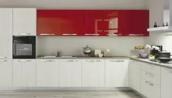 Arredo3 Cucina moderna ad angolo altri colori in laminato materico Cucina modello cloe della cucine- Cucine Ad Angolo|Cucine Moderne