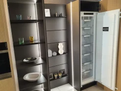 Discount Cucina moderna con isola grigia in laccata opaco K6 asia Cucine Ad Isola|Cucine Moderne