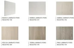 Outlet Cucina moderna con penisola bianca in laccata opaco Round Cucine Con Penisola|Cucine Moderne