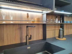 Arredo3 Cucina moderna lineare altri colori in laccata opaco K8 tekna- Cucine Lineari|Cucine Moderne