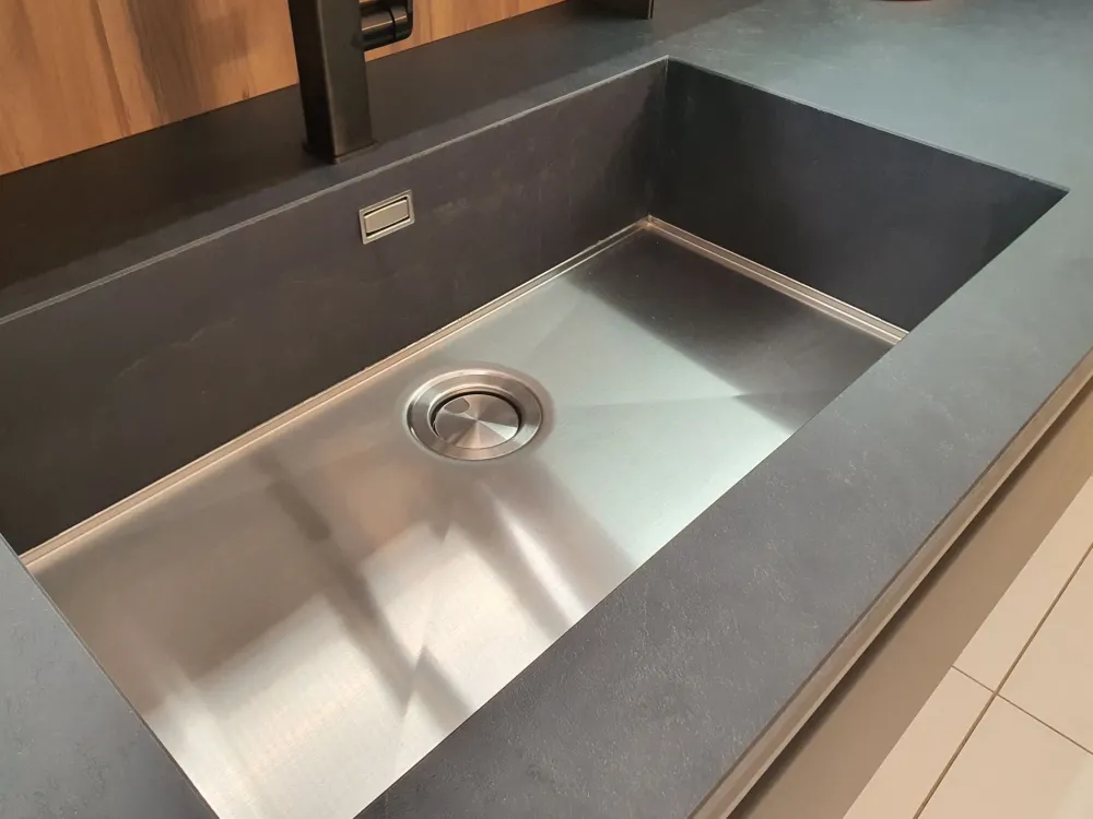 Arredo3 Cucina moderna lineare altri colori in laccata opaco K8 tekna- Cucine Lineari|Cucine Moderne