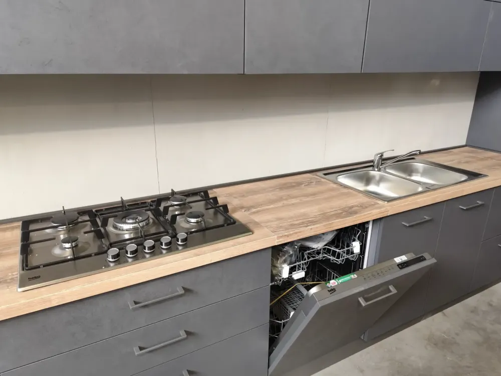 Arrex Cucina Bea orione OFFERTA OUTLET sconto 51%- Cucine Ad Angolo|Cucine Moderne