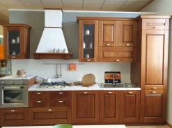 Cucina classica lineare noce in legno Cucina noce classica lineare nora legno^Arrex