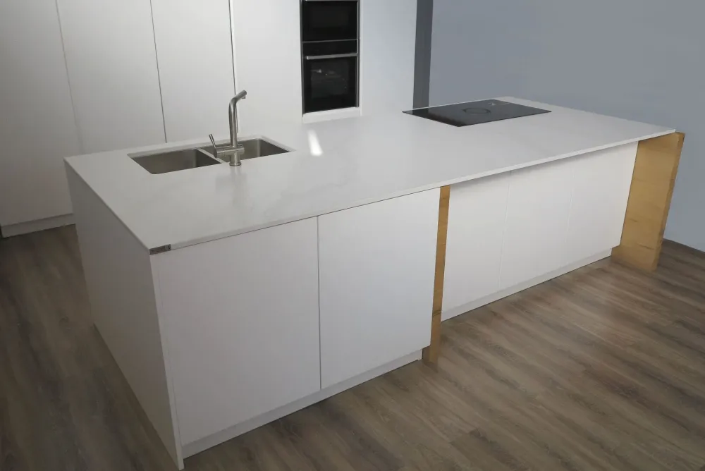 Clearance CUCINA ad isola U810 cristal SCONTATA Cucine Ad Isola|Cucine Moderne