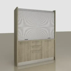 New Cucina Cucina monoblocco a scomparsa 157,6 OFFERTA OUTLET Cucine Lineari|Cucine Moderne