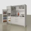 Artigianale CUCINA Cucina monoblocco a scomparsa 221,4 PREZZO OUTLET- Cucine Lineari|Cucine Moderne