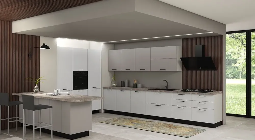 Artigianale Cucina Greta OFFERTA OUTLET sconto 40%- Cucine Con Penisola|Cucine Moderne