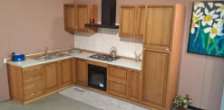 Outlet CUCINA Laura PREZZO OUTLET scontata 55% Cucine Ad Angolo