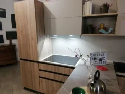 Best Cucina Noce brera OFFERTA OUTLET sconto 50% Cucine Lineari|Cucine Moderne