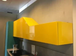 Cucina azzurra moderna lineare Alicante in Offerta Outlet^Febal Best