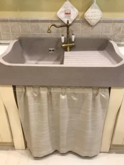 Febal Cucina bianca classica ad angolo Certosa- Cucine Ad Angolo