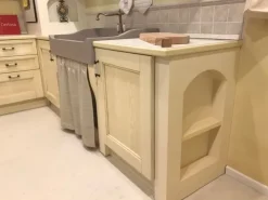 Febal Cucina bianca classica ad angolo Certosa- Cucine Ad Angolo