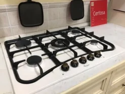 Febal Cucina bianca classica ad angolo Certosa- Cucine Ad Angolo