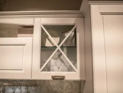 Outlet Cucina bianca classica lineare Agnese Cucine Lineari