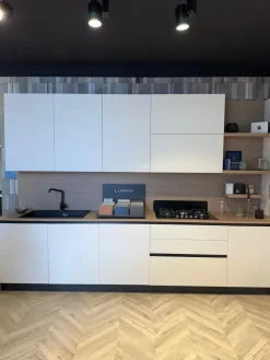 Cucina bianca design ad angolo Young^Stosa Sale