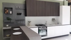 Sale Cucina bianca design ad angolo Un design Ar Cucine Ad Angolo|Cucine Design