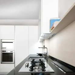 Discount Cucina bianca design con penisola Mary a soli 18607 Euro Cucine Con Penisola|Cucine Design