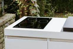 Fogher Cucina bianca design Cucina da esterno agher   in Offerta Outlet- Cucine Lineari|Cucine Design