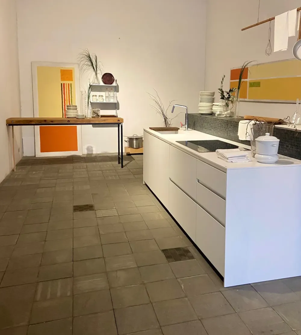 Clearance Cucina bianca design lineare Cucina skill a soli 13500 Euro Cucine Lineari|Cucine Design
