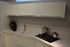 Dibiesse Cucina bianca moderna ad angolo Quadra- Cucine Ad Angolo|Cucine Moderne