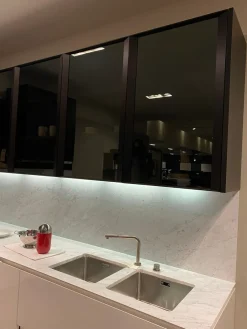 Varenna Cucina bianca moderna ad angolo Artex- Cucine Ad Angolo|Cucine Moderne