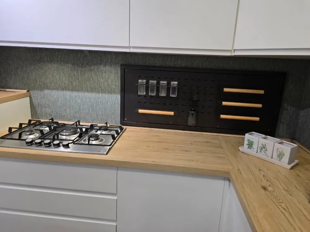 Net Cucine Cucina bianca moderna ad angolo Pet kelly a soli 5840 Euro- Cucine Ad Angolo|Cucine Moderne