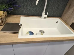 Net Cucine Cucina bianca moderna ad angolo Pet kelly a soli 5840 Euro- Cucine Ad Angolo|Cucine Moderne