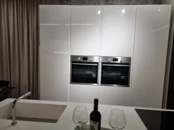 Mobilturi Cucina bianca moderna ad isola Nevada  tiffany- Cucine Ad Isola|Cucine Moderne