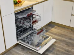 Diotti.com Cucina bianca moderna ad angolo Eleven 01 outlet a soli 24490 Euro- Cucine Ad Angolo|Cucine Moderne