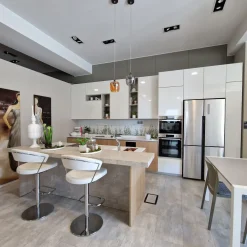 Best Cucina bianca moderna ad isola Lumina Cucine Ad Isola|Cucine Moderne