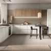 Collezione esclusiva Cucina bianca moderna ad angolo. Colonne in Offerta Outlet. Nuovi mondi cucine.- Cucine Ad Angolo|Cucine Moderne